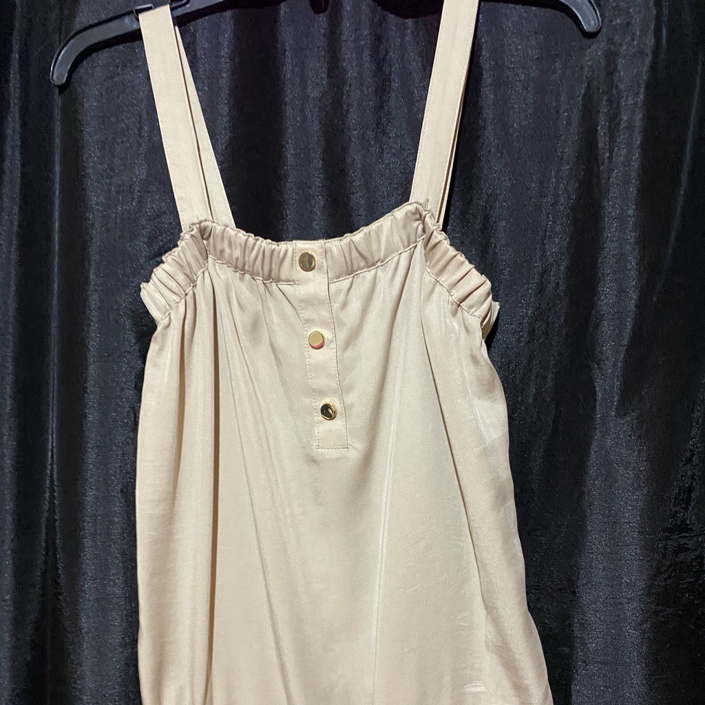 Cach’e Beige Romper